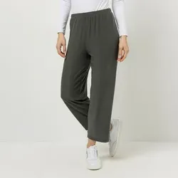 KIM & CO. Hose, 7/8-Länge Deluxe Brazil Knit Rundumdehnbund gerader Beinverlauf