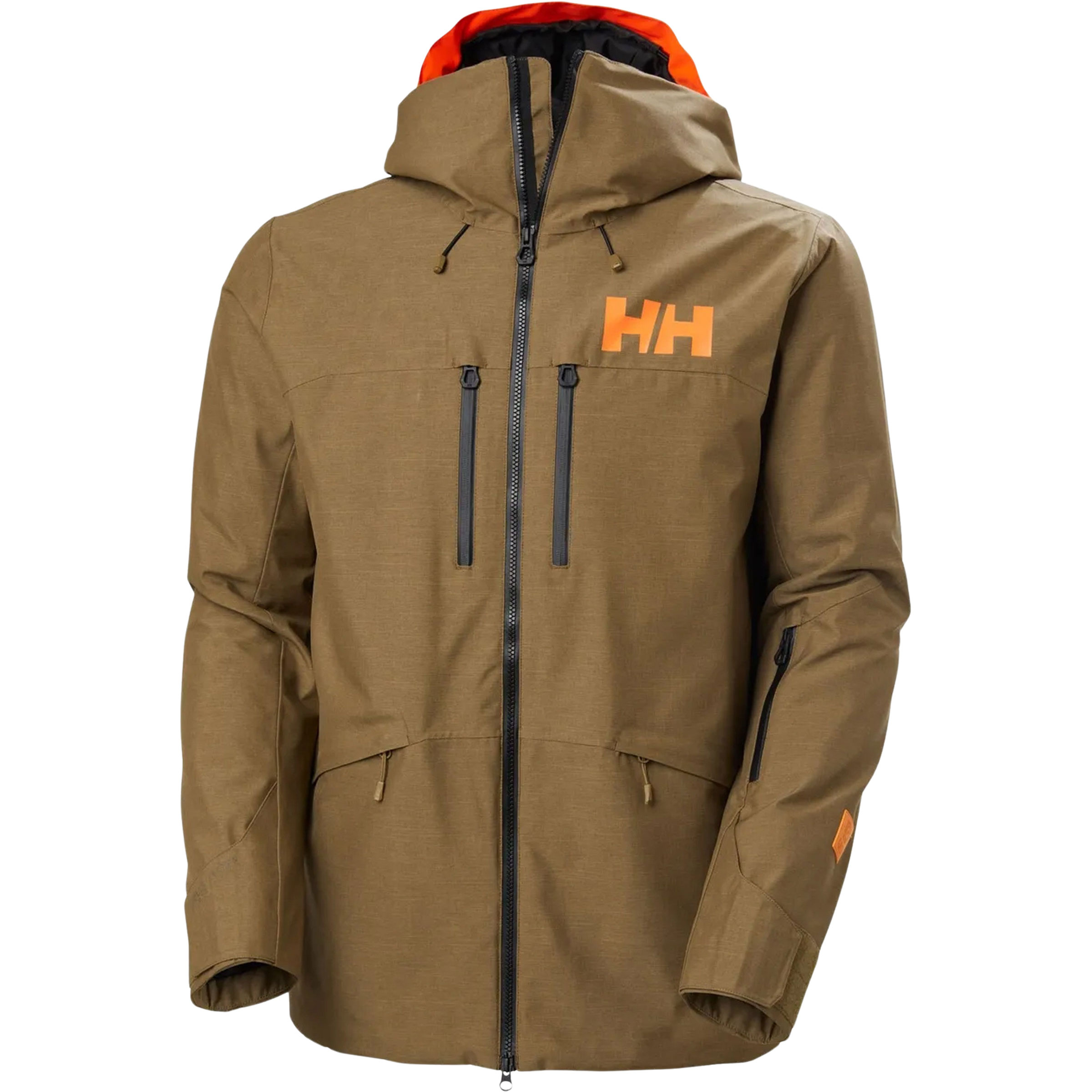 Helly Hansen Garibaldi 2.0 Herren Kunstfaserjacke braun Größe L Freeride | Skifahren Isolierend Wasserabweisend