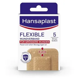 HANSAPLAST Flexible Wundverband 6x9,5 cm Strips