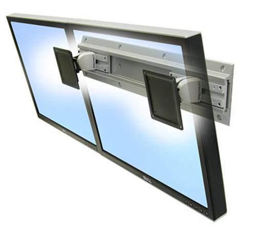 Ergotron Neo-Flex Dual Monitor Wall Mount Monitor-Wandhalterung 2 Display(s) 30,5 cm (12 ) - 61 cm (24 ) Grau Neigbar, Rotierbar