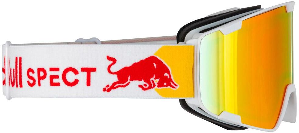 Red Bull Spect  - Park Matt White Orange Red Mirror - Masque de Ski