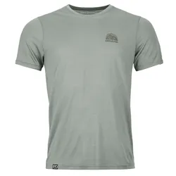 Ortovox Herren 120 Cool Tec Mtn Stripe T-Shirt - XL - green sage