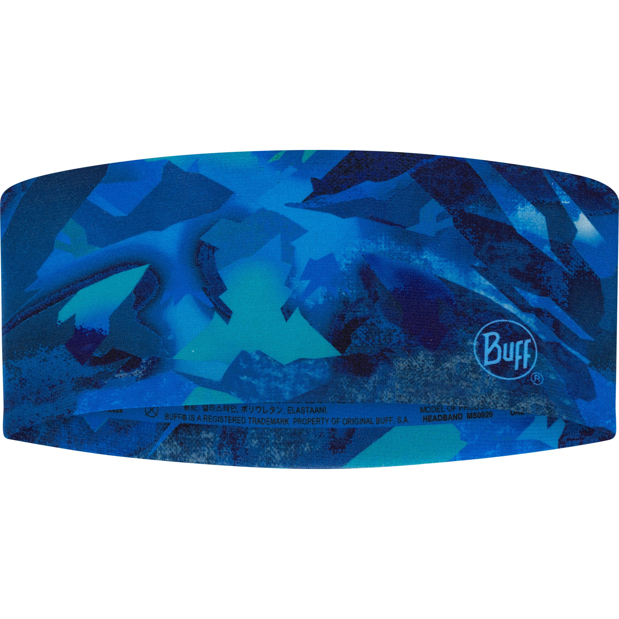 Buff Original Stretch Kinder Stirnbänder blau Trekking Schnell trocknend