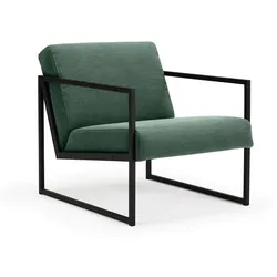 INNOVATION LIVING Sessel mit Armlehnen Vikko Stoff Green