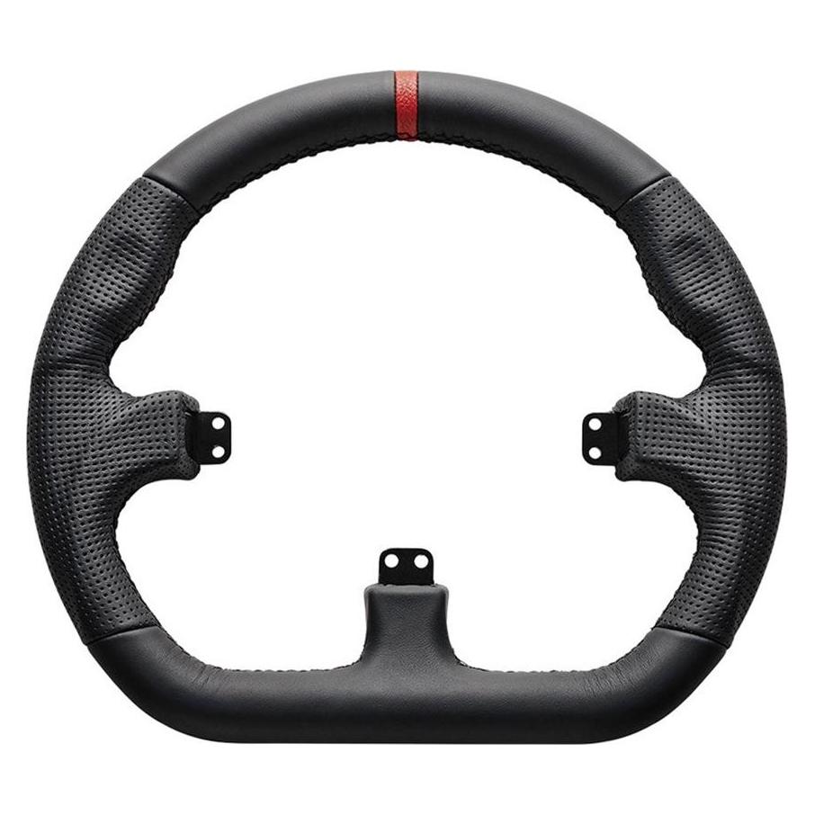 Asetek SimSports GT Rim - Closed D, Leder - schwarz (PC) (40-035-0035012)