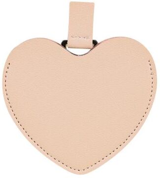 Fusion Finds PU Leather Compact Pocket Mirror Stainless Steel Travel Makeup Mirror For Purse & Daily Touch Ups pink