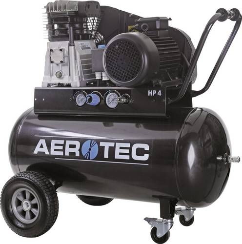 AEROTEC Kompressor 600-90 TECH 600L/375L/90L/10bar/3,0kW/fahrbar/400V