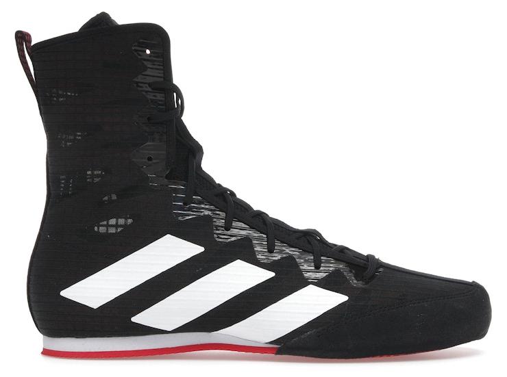 adidas Box Hog 4 Core Black Cloud White Pure Ruby - EU 38