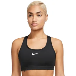 Nike Damen Swoosh Med Sports Bra schwarz