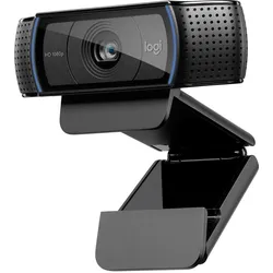 Logitech HD Pro C920 (2 Mpx), Webcam, Schwarz
