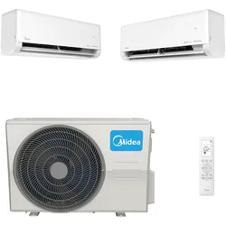 Midea Solstice 18 Duo Split Klimaanlagen Set Weiß