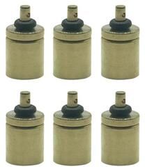 Inspired Finds Portable Gas Refill Adapter For Outdoor Camping Stove Cylinder Butane Canister Accessory 6pcs