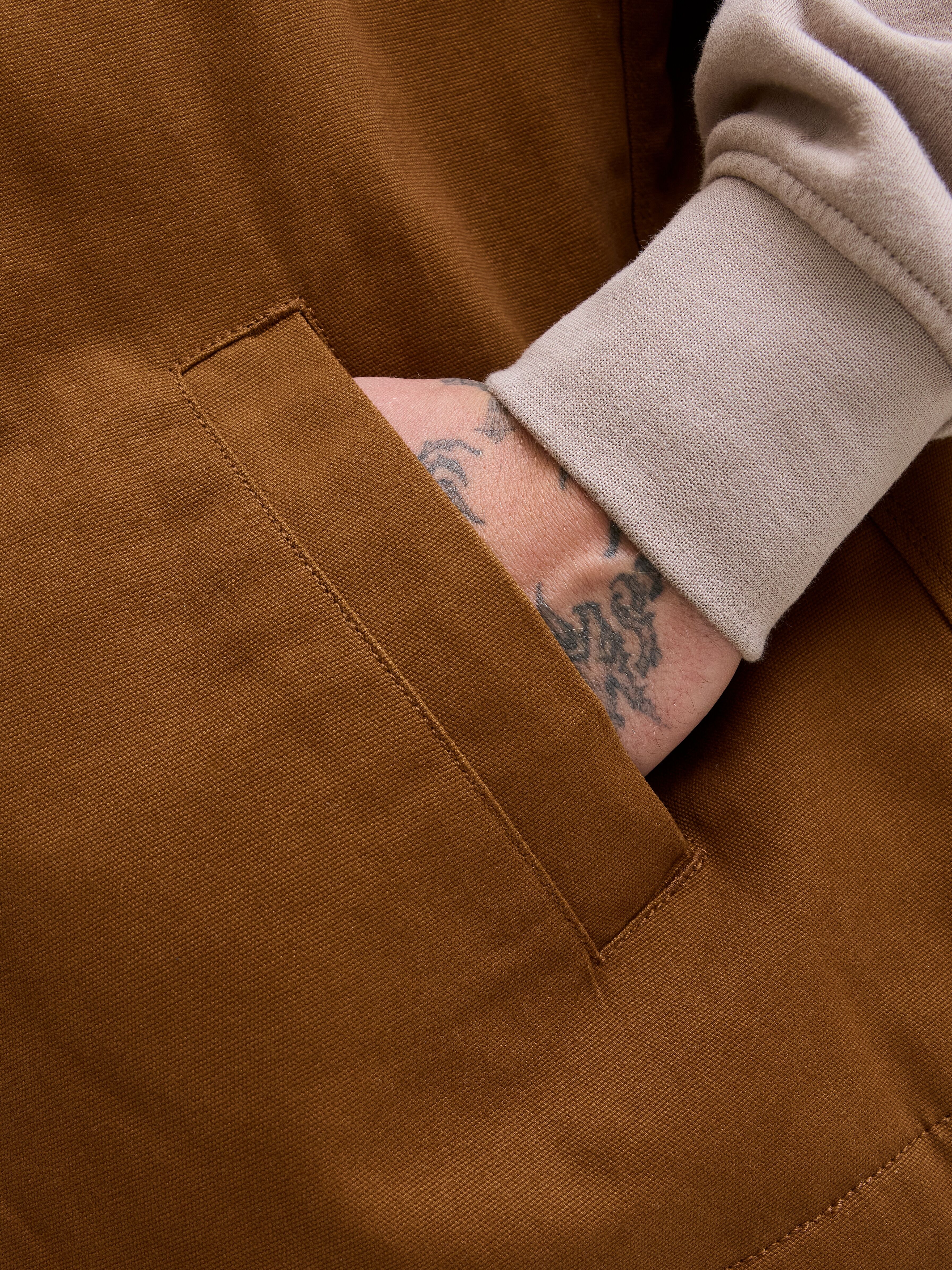 Softshellweste JACK & JONES "JJEDOVER VEST NOOS", Herren, Gr. M, braun (monks robe), Web, Obermaterial: 100% Baumwolle, unifarben, regular fit, hoch geschlossener Ausschnitt, Westen Softshellweste monks robe M