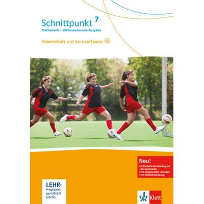 Schnittpunkt Mathematik 7. Differenzierende Ausgabe. Arbeitsheft mit Lösungsheft und Lernsoftware Klasse 7, Sonstige von , Klett Schulbuchverlag