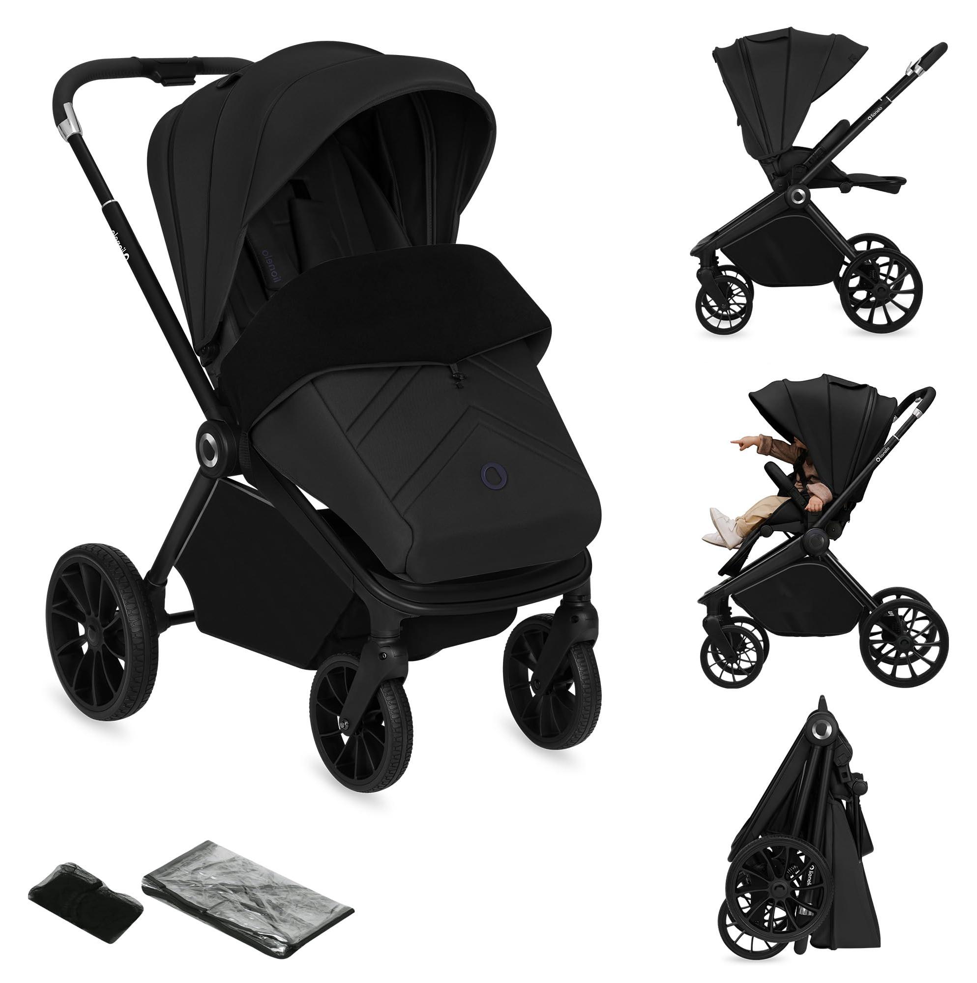 Kinderwagen Buggy Kinderbuggy - Verstellbare Rückenlehne - Fußstütze - Bis 22 kg - Faltbar