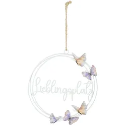 Deko Hänger Schmetterlingstanz 20cm Variante 2