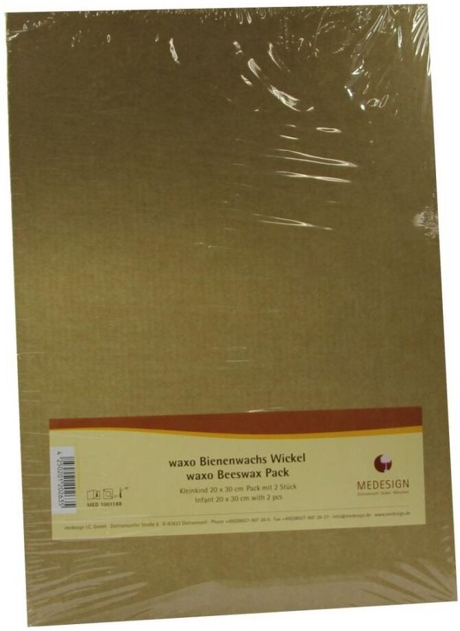 Bienenwachs Wickel Kleinkind 20x30cm Waxo