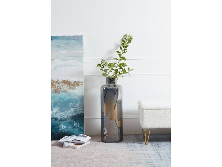 Vase Nabas Ø 25cm Gris