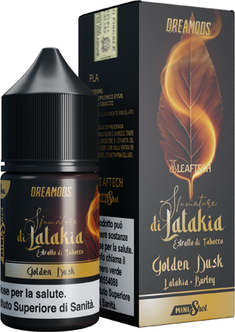 Dreamods Golden Dusk Aroma Mini Shot 10ml Tabacco Latakia Burley