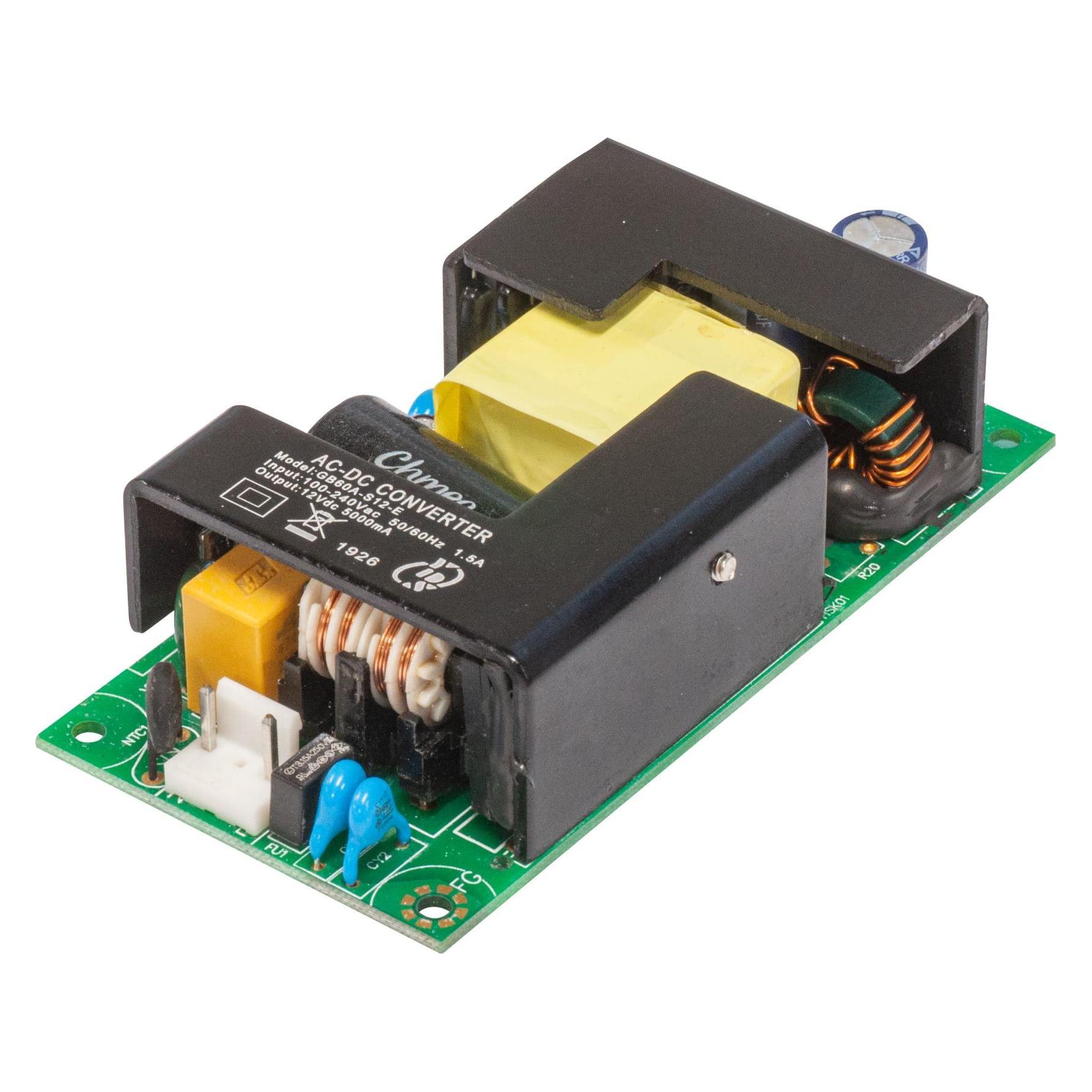 MikroTik GB60A-S12 power adapter/inverter Indoor Multicolour (GB60A-S12)