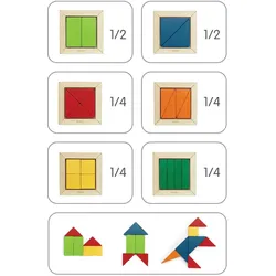 Plantoys Bruchwürfel Set Unit Link Serie