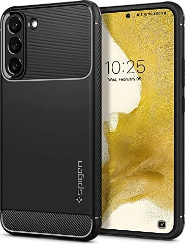 Spigen Rugged Armor Matte Schwarz Samsung Galaxy S22 5G