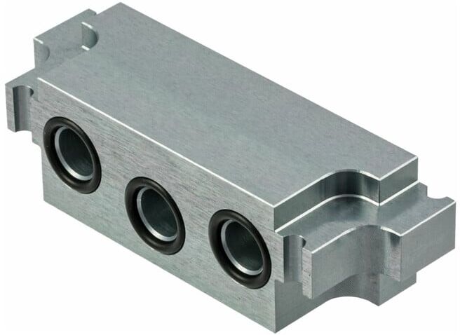 Riegler Adaptateur de taille pour système de plaque de base, G 1/8 - G 1/4 (0226006600)