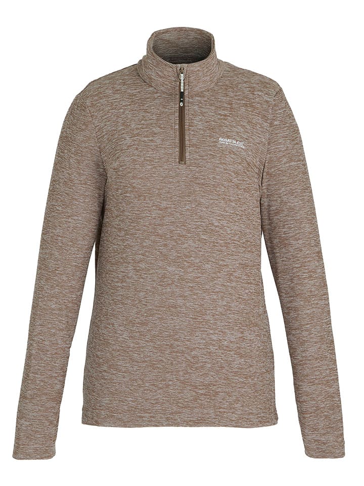 Regatta Fleecepullover "Sweethart Marl" in Hellbraun - 42