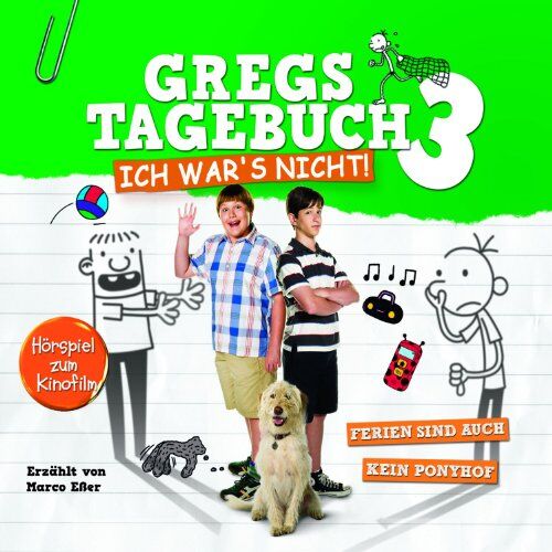 Gregs Tagebuch - 03: Ich War's Nicht! Hörspiel zum Kinofilm - Preis vom 17.10.2026 19:25:27 h
