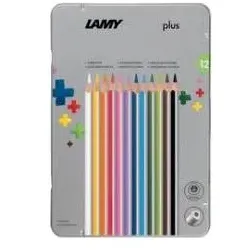 Lamy, Malstifte, Dreikant-Buntstifte plus, 36er Metalletui ergonomische Dreieckform, matte Oberfläche, besonders (36x)