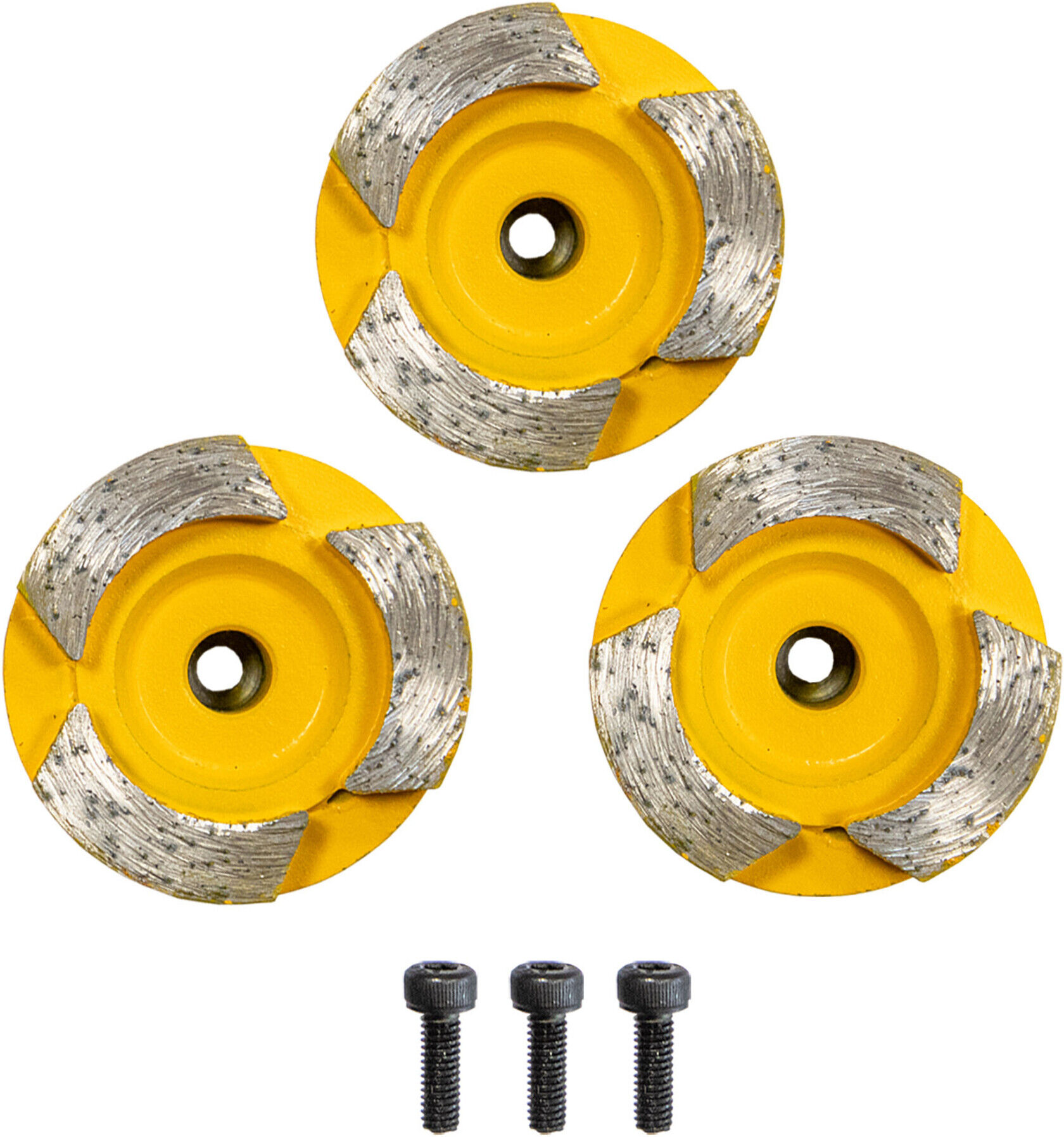 Eibenstock Diamant-Schleifteller Ø 44 mm 3er-Set Estrich (37133000)