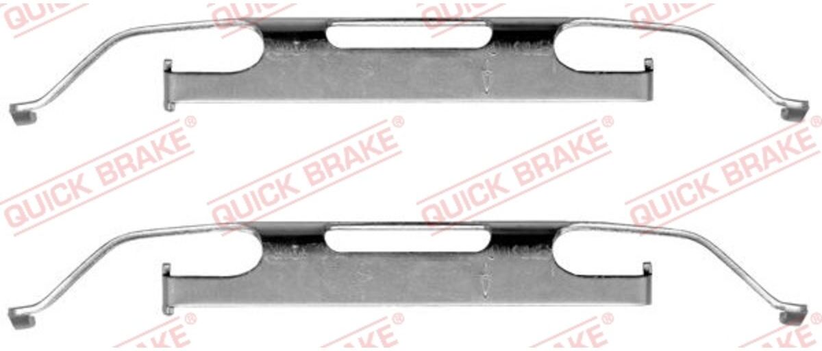 Zubehörsatz, Scheibenbremsbelag QUICK BRAKE 109-1223