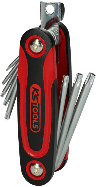 TX Jeu de clé mâle percé 8pcs. ; KS Tools (158.3530)
