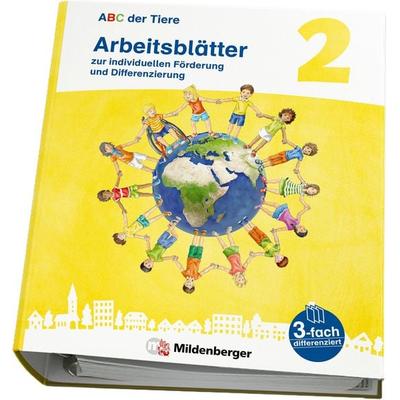 ABC der Tiere 2 Neubearbeitung – Arbeitsblätter zur individuellen Förderung und Differenzierung, Gebundene Ausgabe von Mareike Hahn,Kerstin