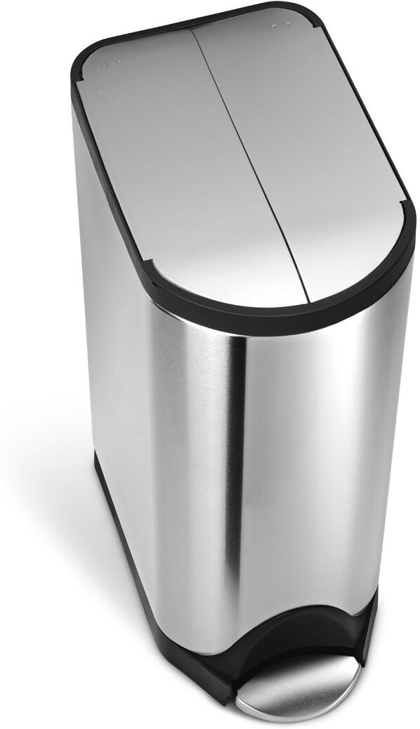 Simplehuman 30L Butterfly Pedal Bin Brushed Stainless Steel 30L