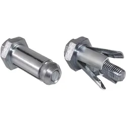 BoxBolt, Schrauben, BQ2Z12 Hohlprofilbefestigung Stahl verzinkt für den Stahlbau (20 Schrauben pro Stück)