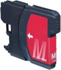 Die Patronenprofis Compatibele Printerpatronen Magenta voor Brother LC-980 en LC-1100 (DCP-145 C, DCP-160 Series, DCP-163 C, DCP-165 C, DCP-167 C, DCP-190 Series, DCP-195 C, DCP-197 C, DCP-365 CN, DCP-370 Series, DCP-373 CW, DCP-375 CW, DCP-377 C)