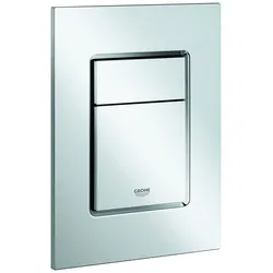 Grohe Skate Cosmopolitan S Abdeckplatte für 2-Mengen- und Start + Stopbetätigung, 37535000, Farbe: Chrom