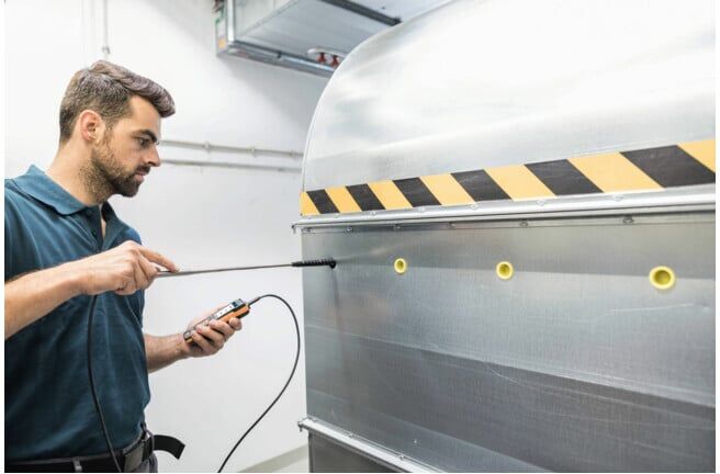 TESTO Ensemble de mesure du débit d’air, type : FR (0563 4401)