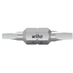 Wiha Bit Set Doppelbit Innenvierkant (#1/#2) 10-teiliges Set in Box - 43870