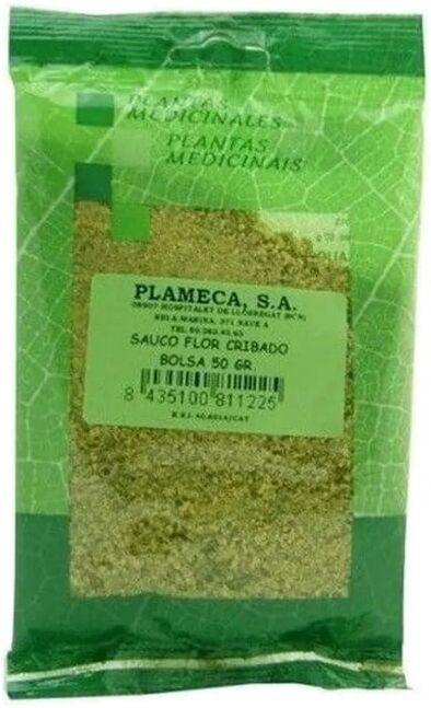 Plameca Sauco Flor Cribado Bolsa 50g