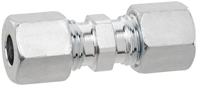 GOK Verschraubung 0770300 10 x 10 mm, Baureihe L, gerade, mit Schneidring Typ D