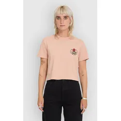 Volcom Dial Crop T-Shirt misty rose Gr. S