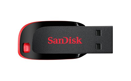 SanDisk Cruzer Blade 128 GB USB-stick Zwart