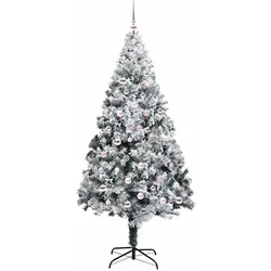 vidaXL, Weihnachtsbaum, Philipp (mit 120 pinken Bällen) (240 cm)