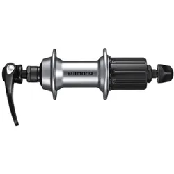 Hinterradnabe FH-RS400 28 Loch Schnellspanner Silber