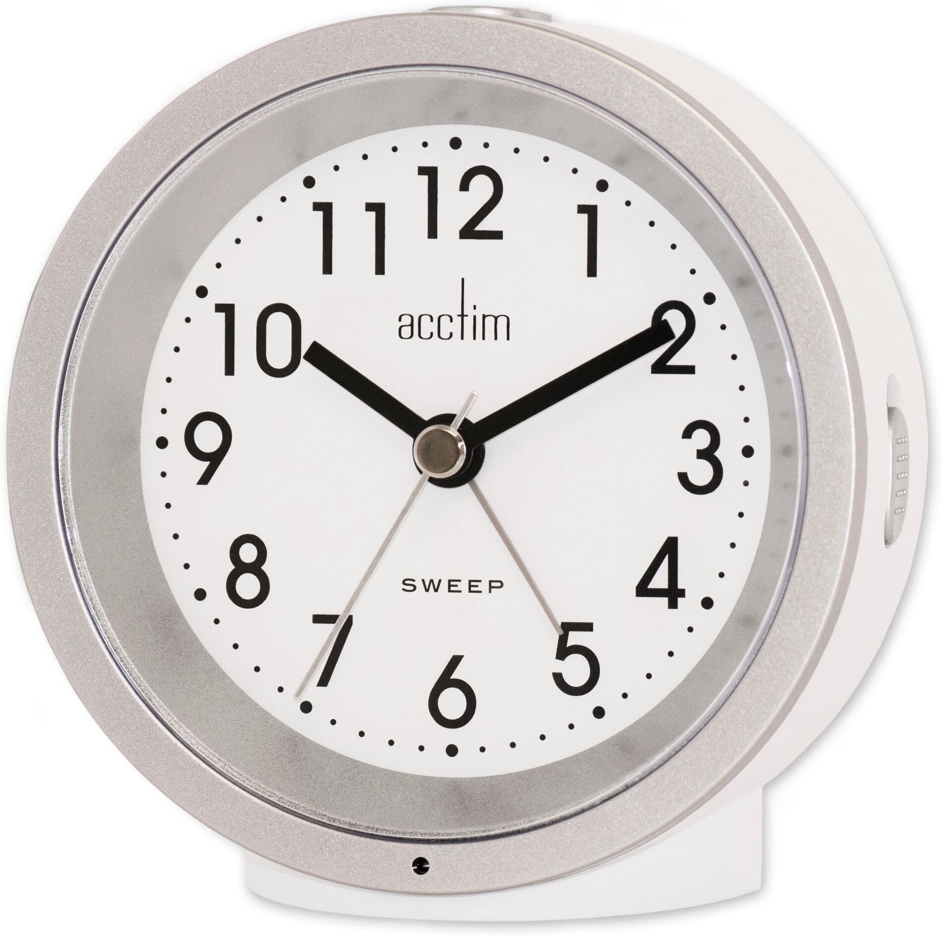 Wecker ACCTIM "Quarzwecker Acctim", weiss (weiß), Wecker, Wecker weiß Einheitsgröße