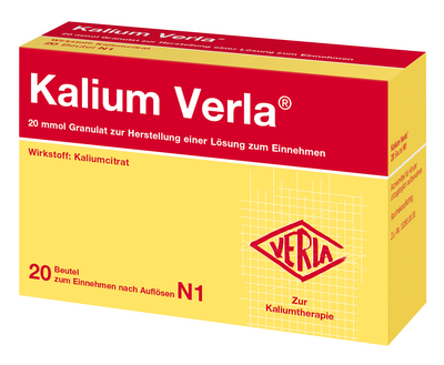 Verla-Pharm Arzneimittel GmbH & Co. KG KALIUM VERLA Granulat Btl. 20 St 07712867
