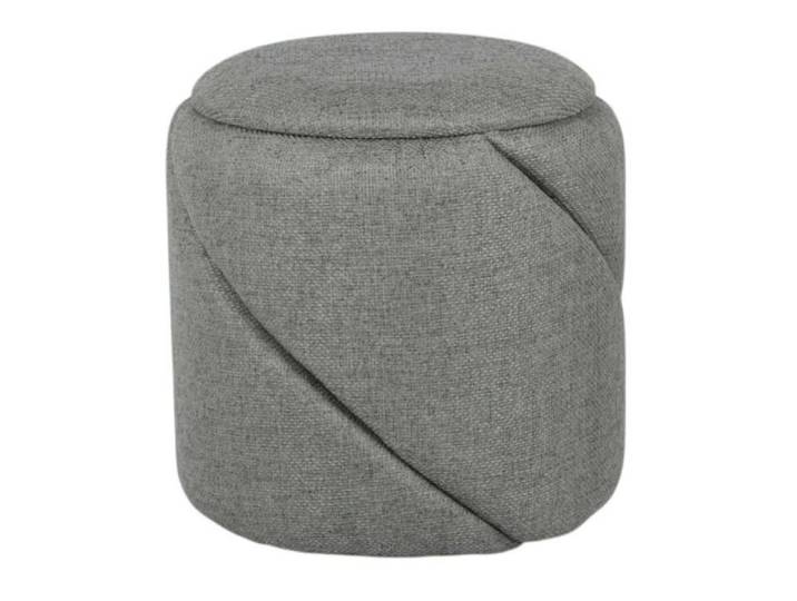Tabouret vert en tissu