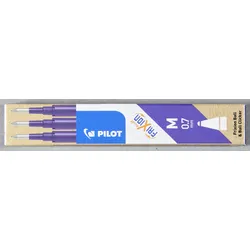 PILOT FRIXION Tintenrollerminen violett - 3 Stück